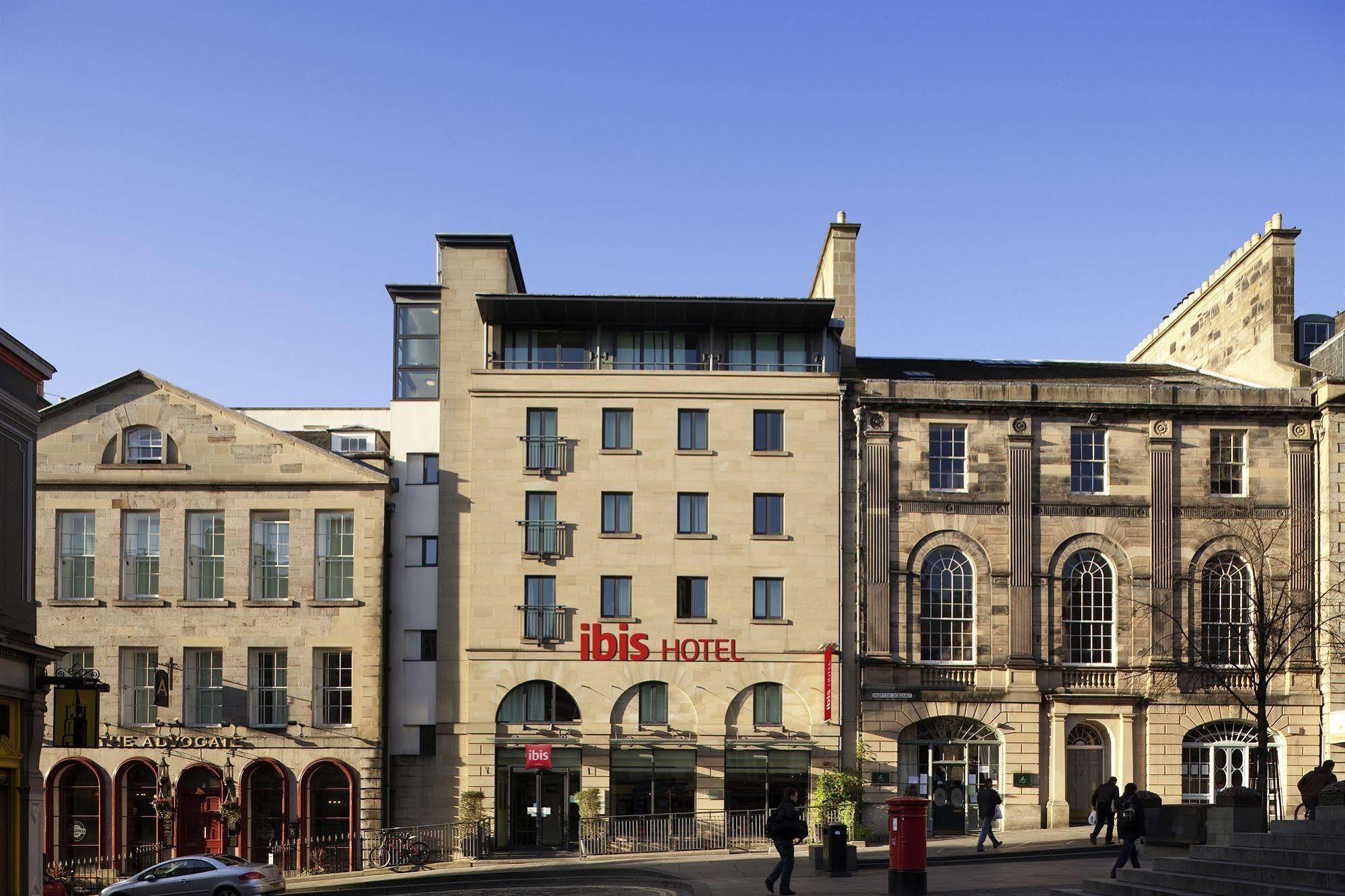 Hotel Ibis Edinburgh Centre Royal Mile - Hunter Square Exterior foto